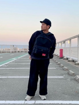 「アパレル」｜Manhattan Portage Staffさん（メンズ・174cm）の秋コーディネート