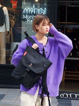 「A4サイズ」｜Manhattan Portage Staffさん（レディース・160cm）の秋コーディネート