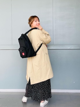 Manhattan Portage Staffさん（レディース・153cm）の秋コーディネート