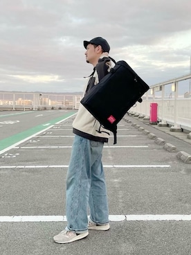 「アパレル」｜Manhattan Portage Staffさん（メンズ・174cm）の秋コーディネート