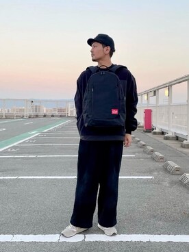 「アパレル」｜Manhattan Portage Staffさん（メンズ・174cm）の秋コーディネート