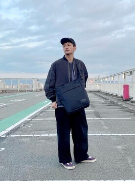「アパレル」｜Manhattan Portage Staffさん（メンズ・174cm）の秋コーディネート