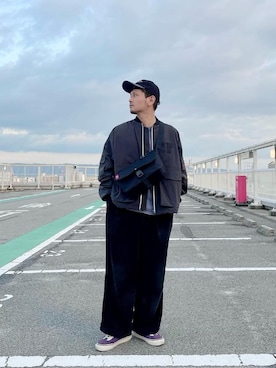 「ミッキー」｜Manhattan Portage Staffさん（メンズ・174cm）の秋コーディネート