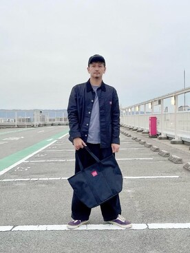 「アパレル」｜Manhattan Portage Staffさん（メンズ・174cm）の冬コーディネート