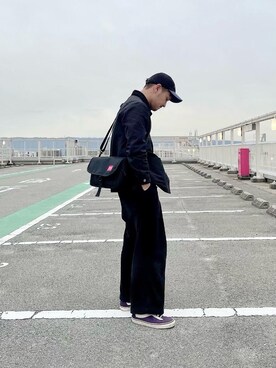 「アパレル」｜Manhattan Portage Staffさん（メンズ・174cm）の冬コーディネート