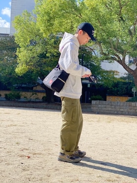 「アパレル」｜Manhattan Portage Staffさん（メンズ・170cm）の冬コーディネート