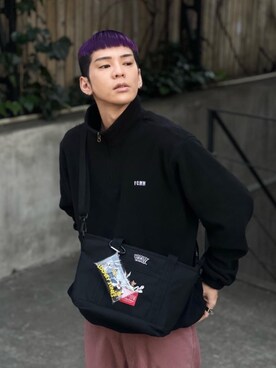 Manhattan Portage Staffさん（メンズ・172cm）の冬コーディネート