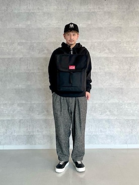 Manhattan Portage Staffさん（メンズ・174cm）の冬コーディネート