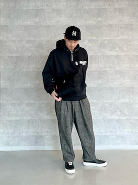 Manhattan Portage Staffさん（メンズ・174cm）の冬コーディネート