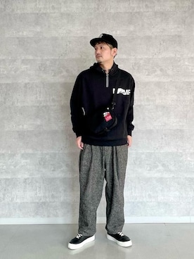 Manhattan Portage Staffさん（メンズ・174cm）の冬コーディネート