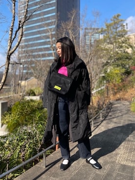 Manhattan Portage Staffさん(レディース・160cm)の冬コーディネート