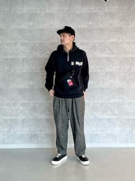 Manhattan Portage Staffさん（メンズ・174cm）の冬コーディネート