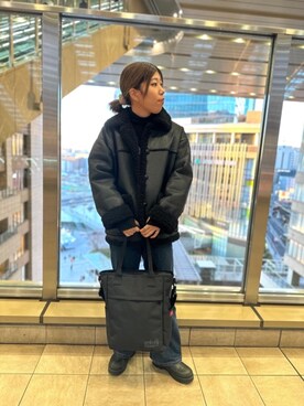 Manhattan Portage Staffさん（レディース・163cm）の冬コーディネート