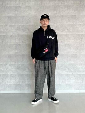 Manhattan Portage Staffさん（メンズ・174cm）の冬コーディネート