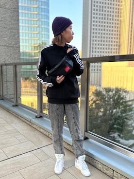 Manhattan Portage Staffさん（レディース・163cm）の冬コーディネート