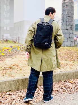 「Manhattan Portage BLACK LABEL」｜Manhattan Portage Staffさん（メンズ・178cm）の冬コーディネート