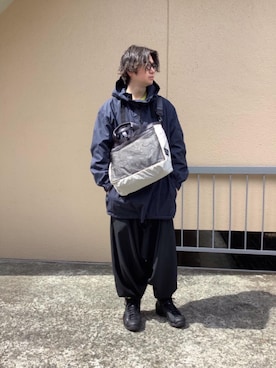 「Manhattan Portage BLACK LABEL」｜Manhattan Portage Staffさん（メンズ・176cm）の冬コーディネート
