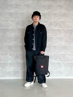 Manhattan Portage Staffさん(メンズ・174cm)の冬コーディネート