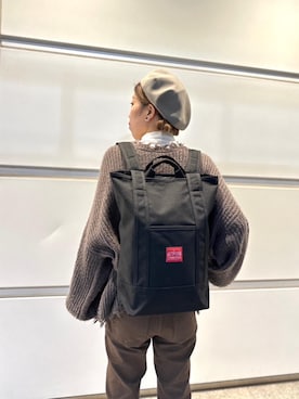 Manhattan Portage Staffさん(レディース・163cm)の冬コーディネート