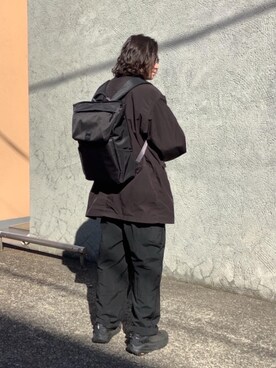 「Manhattan Portage BLACK LABEL」｜Manhattan Portage Staffさん（メンズ・176cm）の冬コーディネート