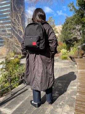 Manhattan Portage Staffさん（レディース・160cm）の冬コーディネート