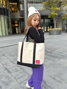 Manhattan Portage Staffさん（レディース・157cm）の冬コーディネート