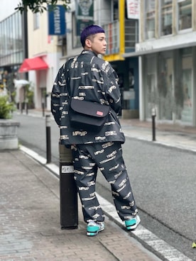 Manhattan Portage Staffさん（メンズ・172cm）の冬コーディネート