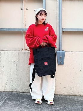 Manhattan Portage Staffさん(レディース・151cm)の冬コーディネート