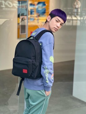 Manhattan Portage Staffさん（メンズ・172cm）の春コーディネート