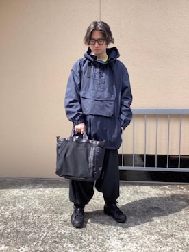 「Manhattan Portage BLACK LABEL」｜Manhattan Portage Staffさん（メンズ・176cm）の春コーディネート