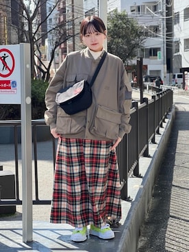 Manhattan Portage Staffさん（レディース・151cm）の春コーディネート