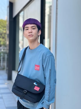 Manhattan Portage Staffさん（メンズ・172cm）の春コーディネート