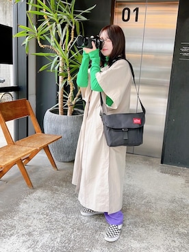 Manhattan Portage Staffさん（レディース・151cm）の春コーディネート