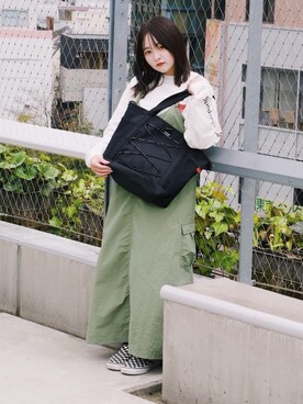 Manhattan Portage Staffさん（レディース・151cm）の春コーディネート