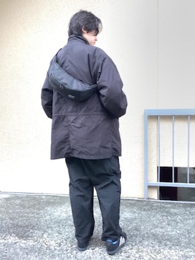 「Manhattan Portage BLACK LABEL」｜Manhattan Portage Staffさん（メンズ・176cm）の春コーディネート