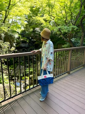 「キャンバス」｜Manhattan Portage Staffさん（レディース・163cm）の春コーディネート