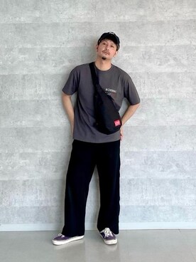 Manhattan Portage Staffさん（メンズ・174cm）の春コーディネート