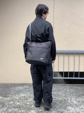 「Manhattan Portage BLACK LABEL」｜Manhattan Portage Staffさん（メンズ・176cm）の春コーディネート