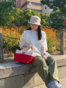 Manhattan Portage Staffさん（レディース・159cm）の春コーディネート