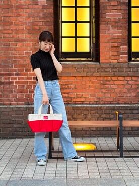 Manhattan Portage Staffさん（レディース・161cm）の春コーディネート