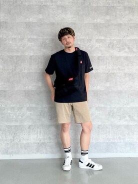 Manhattan Portage Staffさん(メンズ・174cm)の春コーディネート