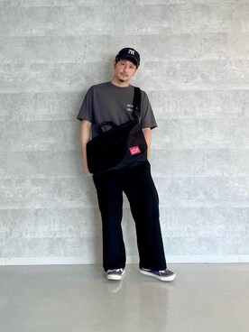 Manhattan Portage Staffさん（メンズ・174cm）の春コーディネート