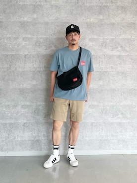 Manhattan Portage Staffさん（メンズ・174cm）の春コーディネート