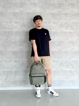 Manhattan Portage Staffさん(メンズ・174cm)の夏コーディネート