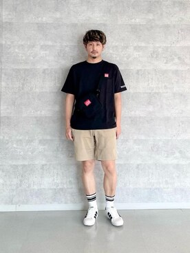 Manhattan Portage Staffさん(メンズ・174cm)の夏コーディネート