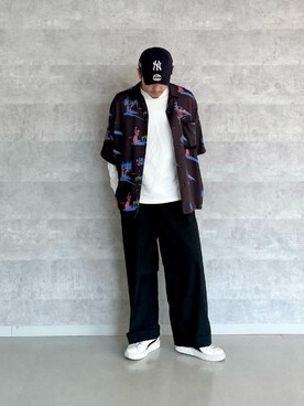 「アパレル」｜Manhattan Portage Staffさん（メンズ・174cm）の夏コーディネート