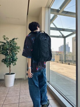 「アパレル」｜Manhattan Portage Staffさん（メンズ・180cm）の夏コーディネート