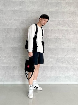 Manhattan Portage Staffさん（メンズ・174cm）の夏コーディネート