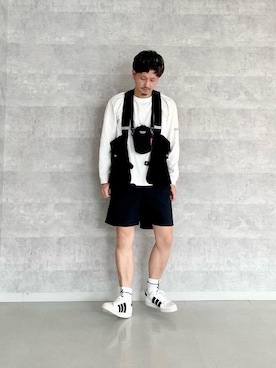 Manhattan Portage Staffさん（メンズ・174cm）の夏コーディネート