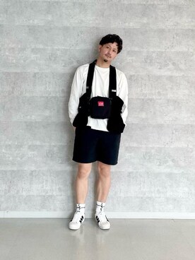 Manhattan Portage Staffさん（メンズ・174cm）の夏コーディネート